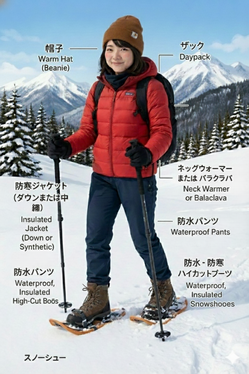 ヘリピクニック推奨装備